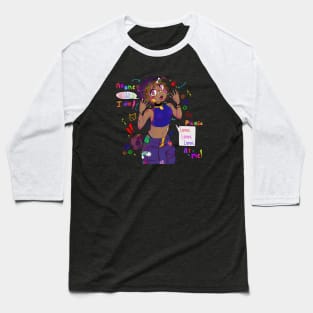 Kidcore dog girl Baseball T-Shirt